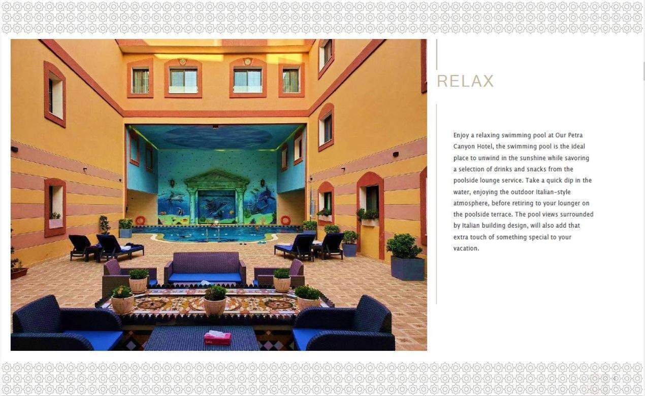 וואדי מוסא Petra Canyon Hotel מראה חיצוני תמונה